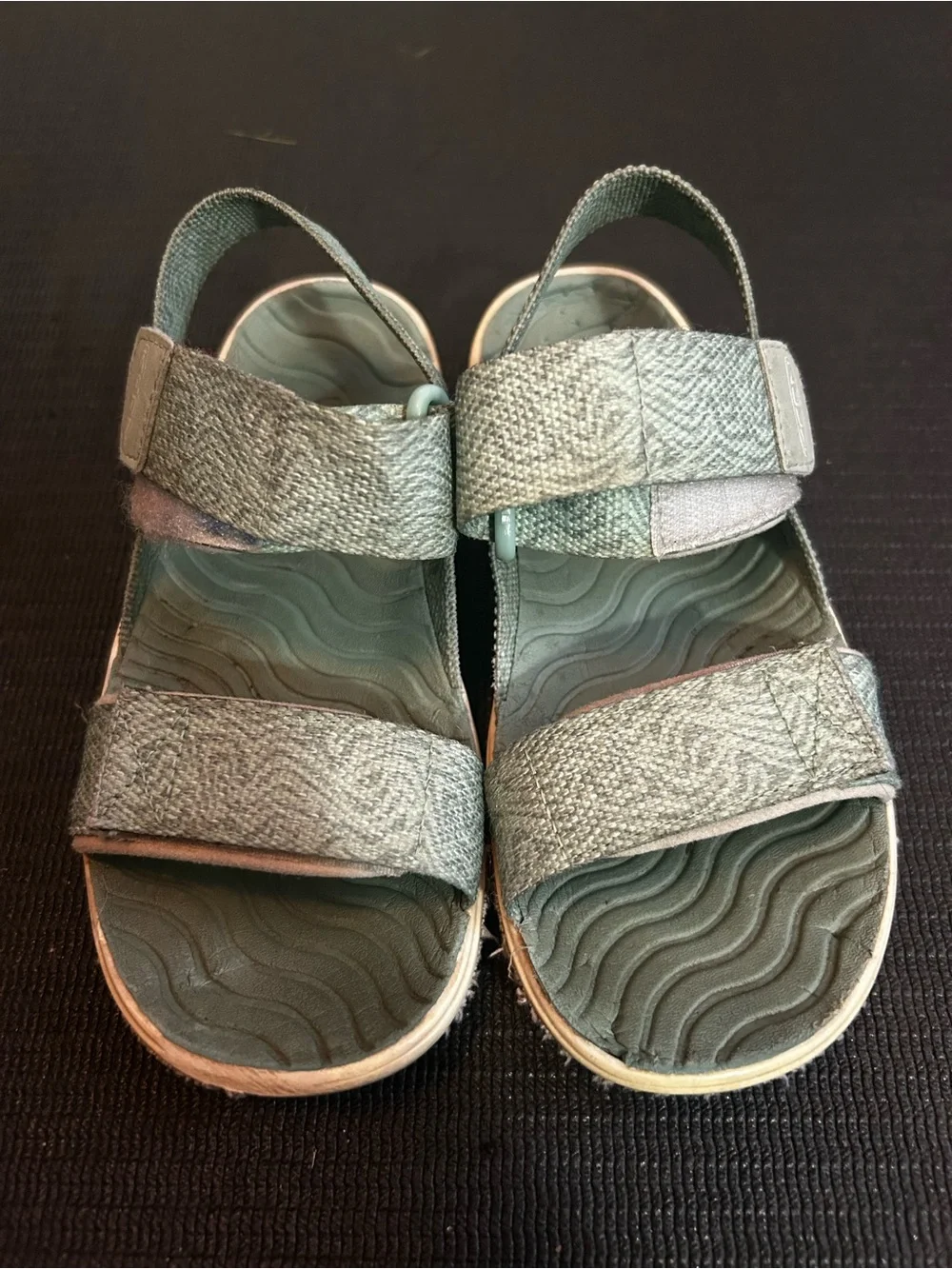 KEEN Kids Newport H2 Sport Sandals toddler Size 11 Green Hiking Water Shoes